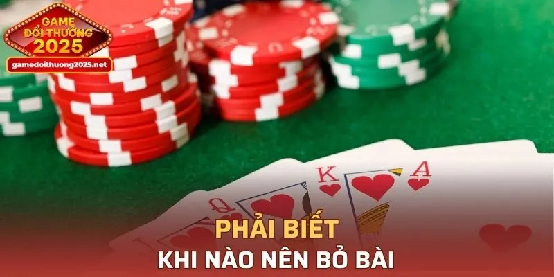 Biết khi nào nên bỏ bài