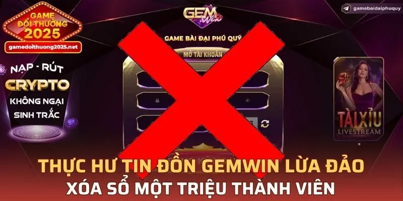 GEMWIN Lừa Đảo