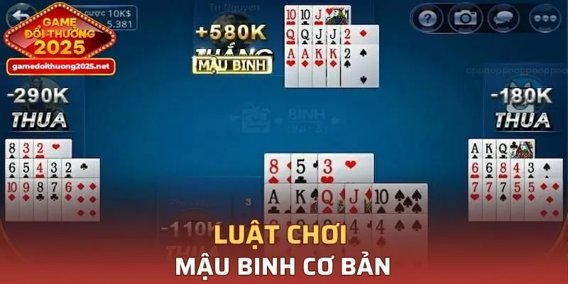 Luật chơi Mậu Binh cơ bản