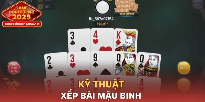 Một số kỹ thuật xếp bài Mậu Binh giúp chiến thắng