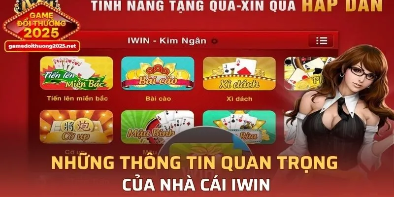 Những thông tin quan trọng của nhà cái IWIN